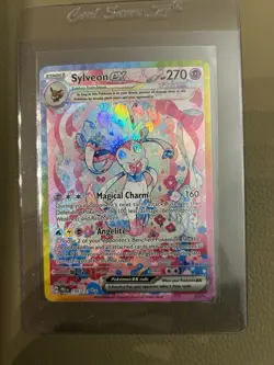 Pokemon TCG Sylveon EX Card SIR 156/131 Prismatic Evolutions English Set NM/M - Image 2