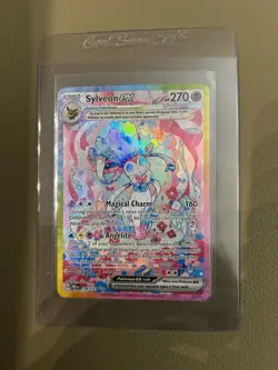 Pokemon TCG Sylveon EX Card SIR 156/131 Prismatic Evolutions English Set NM/M - Image 3