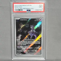 2023 Pokemon SVP en Mewtwo #052 Ultra-Premium Mint PSA 9 Card - Image 1