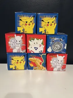 Pokemon 23k Gold Plated Cards Lot Of 9 SEALED Burger King 1999 read description - Image 3