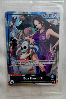 Boa Hancock PSA Magazine Sealed Promo One Piece TCG Promotion Card OP07-038 Foil - Image 1