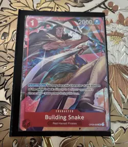 One Piece Card Game OP09-008 Building Snake Premium Best Selection Vol 4 - Image 1