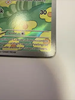 Pokemon TCG Shaymin Holo Card Illustration Rare, 185/182, Destined Rivals Series - Image 2