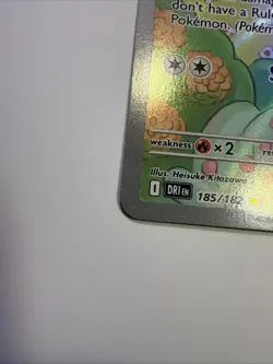 Pokemon TCG Shaymin Holo Card Illustration Rare, 185/182, Destined Rivals Series - Image 3