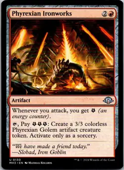 Magic the Gathering Phyrexian Ironworks Modern Horizons 3 MTG Free Shipping - Image 1
