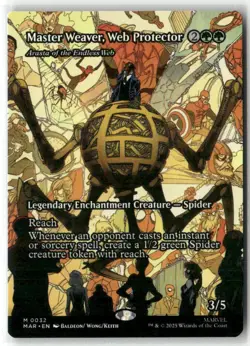 Master Weaver, Web Protector - Arasta of the Endless Web (Borderless) NM - Image 1