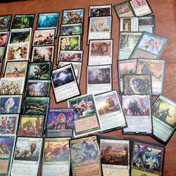 Magic Commander Deck MTG 100 - Cutsy Kutzil, Malamet Exemplar CATS Green & White - Image 2