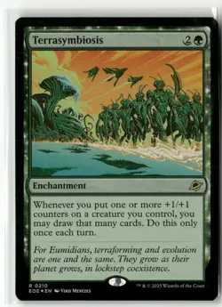 Terrasymbiosis 210 NM Foil MTG Edge of Eternities Magic - Image 1