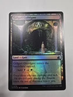 Golgari Guildgate Ravnica Remastered Foil Mtg Magic The Gathering - Image 1