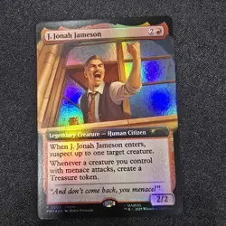 J. Jonah Jameson Marvel's Spider-Man Foil Atlanta Magicon Promo MTG Magic NM/M - Image 1