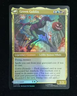 2025 Magic The Gathering MTG Marvel EN M 0039 Norman Osborn Green Goblin KM035 - Image 2
