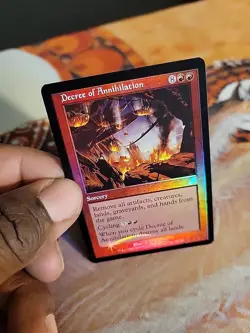 Decree of Annihilation Scourge Foil Lightly Played MTG - Image 1