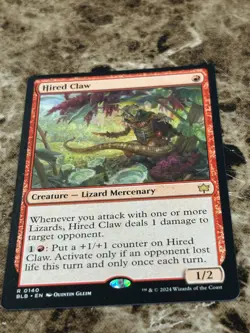 HIRED CLAW Magic MTG Bloomburrow - Image 1
