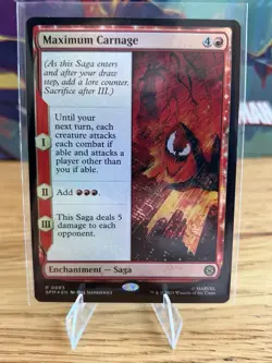 Marvel's Spider-Man Maximum Carnage MTG (SPM) Foil R #0083 - Image 1