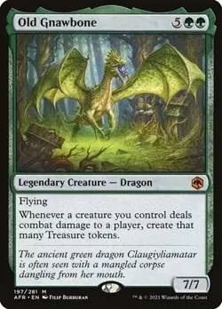 Old Gnawbone Adventures in the Forgotten Realms Regular MTG English NM - Image 1