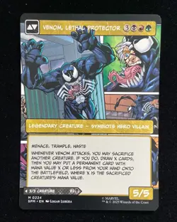 2025 Magic The Gathering MTG Marvel EN M 0224 Venom Lethal Protector KM035 - Image 1