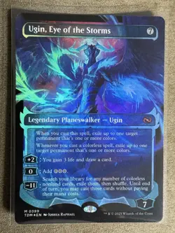 Ugin, Eye of the Storms (Showcase) Tarkir: Dragonstorm Foil Mythic 399 - Image 3