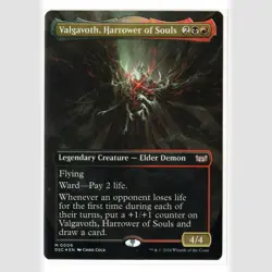 Valgavoth, Harrower of Souls (Foil) - DSC #6 Mythic - NM Commander: Duskmourn - Image 2