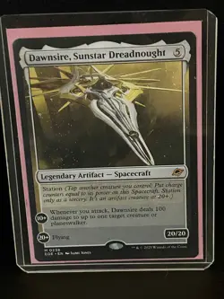 Dawnsire, Sunstar Dreadnought Edge of Eternities Magic: The Gathering Near Mint, - Image 1