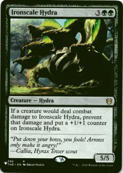 MTG Ironscale Hydra Normal NM The List Reprints Magic 296/254 - Image 1