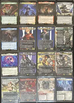 Final Fantasy MTG Foil Extended Art Borderless -34 Card Lot- Clive 133 - Image 3