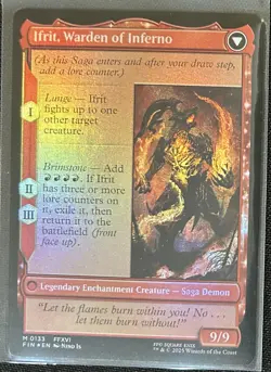 Final Fantasy MTG Foil Extended Art Borderless -34 Card Lot- Clive 133 - Image 5