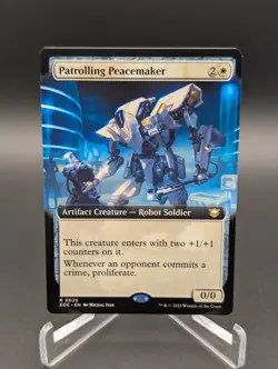 Patrolling Peacemaker (Extended Art) Commander: Edge of Eternities Regular - Image 1