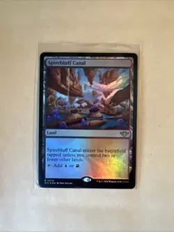 MTG Spirebluff Canal OTJ 0270 R NM FOIL - Image 1