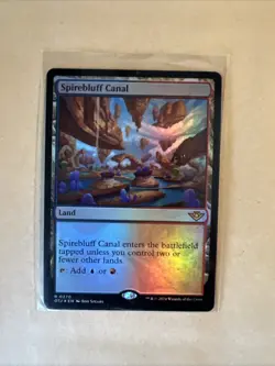 MTG Spirebluff Canal OTJ 0270 R NM FOIL - Image 2