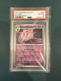PSA 10 - 2024 POKEMON SFA EN-SHROUDED FABLE 022 SYLVEON | HOLO REVERSE - Image 1
