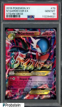 2016 Pokemon XY Steam Siege #79 M Gardevoir Ex PSA 10 GEM MINT - Image 1