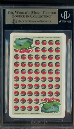 1998 Pokemon 3D Green Poker Set Dragonair BGS 9.5 GEM MINT - Image 2