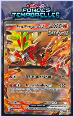 Carte Pokemon Feu-Percant EX 038/162 EV5 Forces Temporelles Ecarlate Violet FR - Image 1