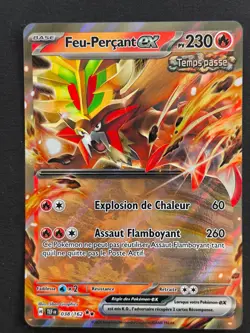 Carte Pokemon Feu-Percant EX 038/162 EV5 Forces Temporelles Ecarlate Violet FR - Image 2