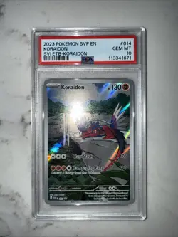 Koraidon SVP 014 Black Star Promo PSA 10 Pokemon Scarlet & Violet Base Set ETB - Image 3