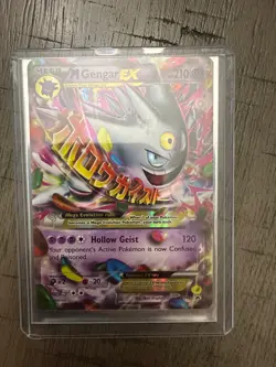 2016 POKEMON XY PROMO #XY166 MEGA GENGAR EX COLLECTOR CHEST PROMO - Image 3