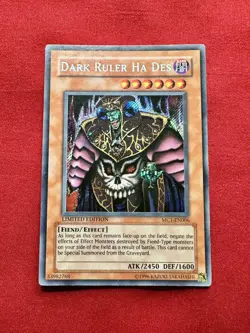 YuGiOh! Dark Ruler Ha Des - MC1-EN006 - Limited Edition - Ultra Rare - NM - Image 1
