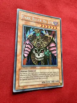 YuGiOh! Dark Ruler Ha Des - MC1-EN006 - Limited Edition - Ultra Rare - NM - Image 2