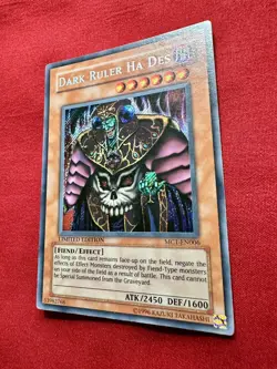 YuGiOh! Dark Ruler Ha Des - MC1-EN006 - Limited Edition - Ultra Rare - NM - Image 3