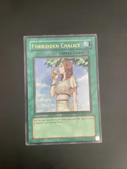 YUGIOH RGBT-EN061 - Forbidden Chalice - Ultra Rare Unlimited LP - Image 1