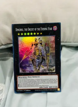Dingirsu, the Orcust of the Evening Star RA01-EN040 Rare Yu-Gi-Oh Card - Image 1