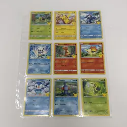 Pokemon 25th Anniversary 2021 McDonald’s Non Holo Promo Card Lot of 30 - Image 5