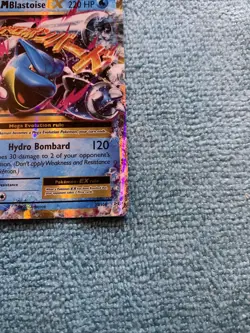 Mega Blastoise EX - 22/108 - Pokemon Evolutions XY Ultra Rare Card - Image 3