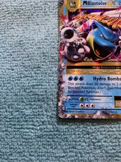 Mega Blastoise EX - 22/108 - Pokemon Evolutions XY Ultra Rare Card - Image 4