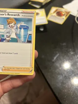 Professor's Research 60/72 Shining Fates Regular Rare Pokemon TCG Card 060/072 - Image 2