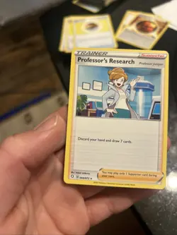 Professor's Research 60/72 Shining Fates Regular Rare Pokemon TCG Card 060/072 - Image 3