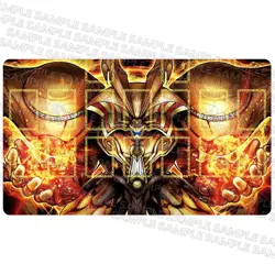 Legendary Exodia Playmat TCG CCG Playmat Trading Card Game Mat Mouse Pad - Image 1