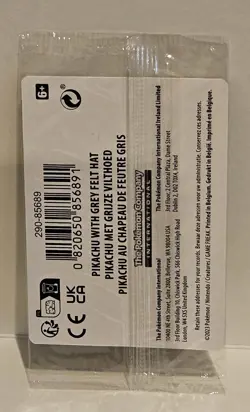 Pokemon x Van Gogh : Pikachu with Grey Felt Hat 085 Promo Card - Factory Sealed - Image 2