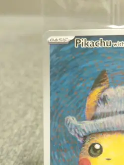 SEALED Pokemon x Van Gogh: Pikachu with Grey Felt Hat 085 Promo Card Original - Image 2