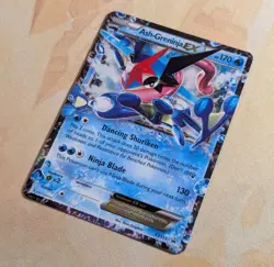 Pokemon TCG Ash-Greninja EX XY Black Star Promo XY133 Holo Card TCG Regular Size - Image 3